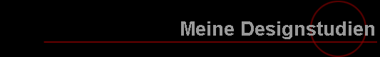 Meine Designstudien
