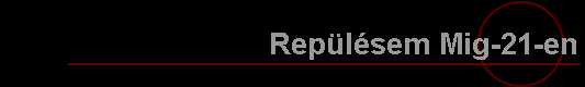 Rep�l�sem Mig-21-en